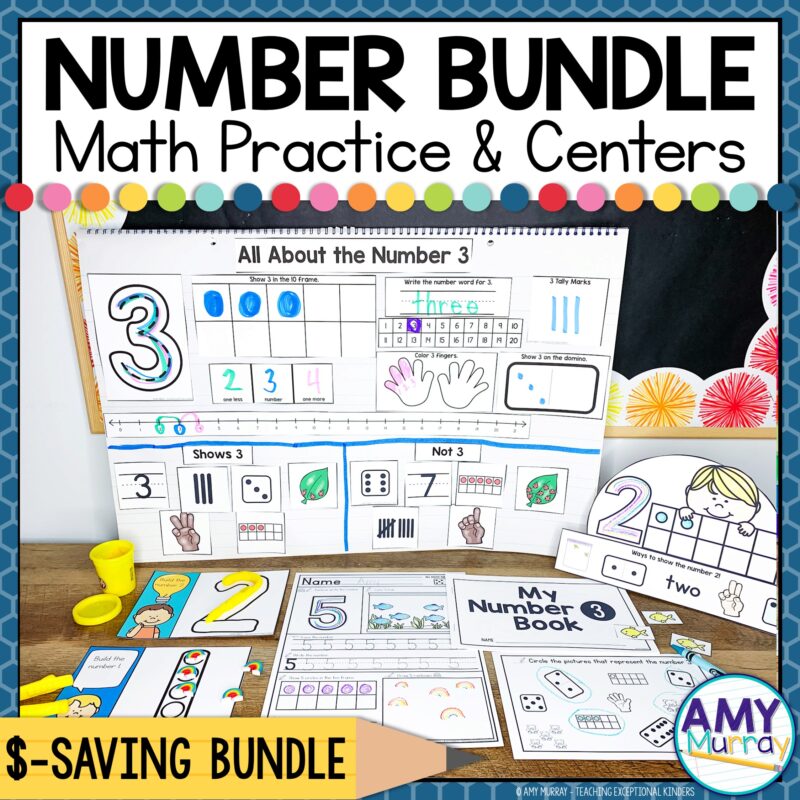 Number Bundle - Math Practice and Centers