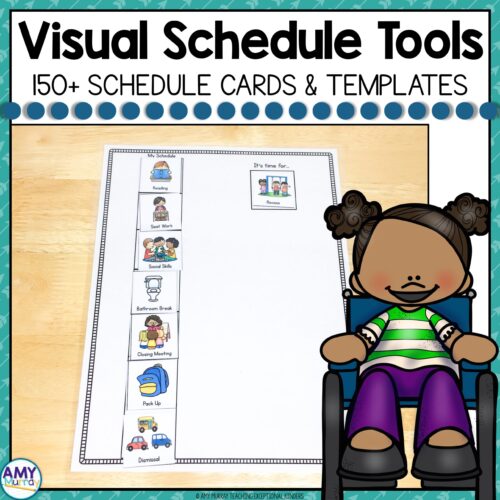 Visual Schedule Tools - 150+ Schedule Cards and Templates