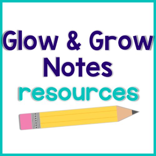 Behavior Glow & Grow Notes