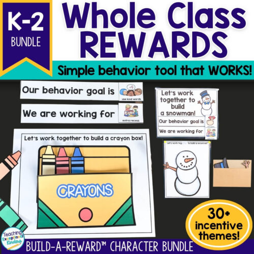 Build a Whole Class Reward Chart Bundle | Classroom Behavior Management System