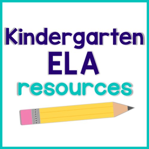Kindergarten ELA
