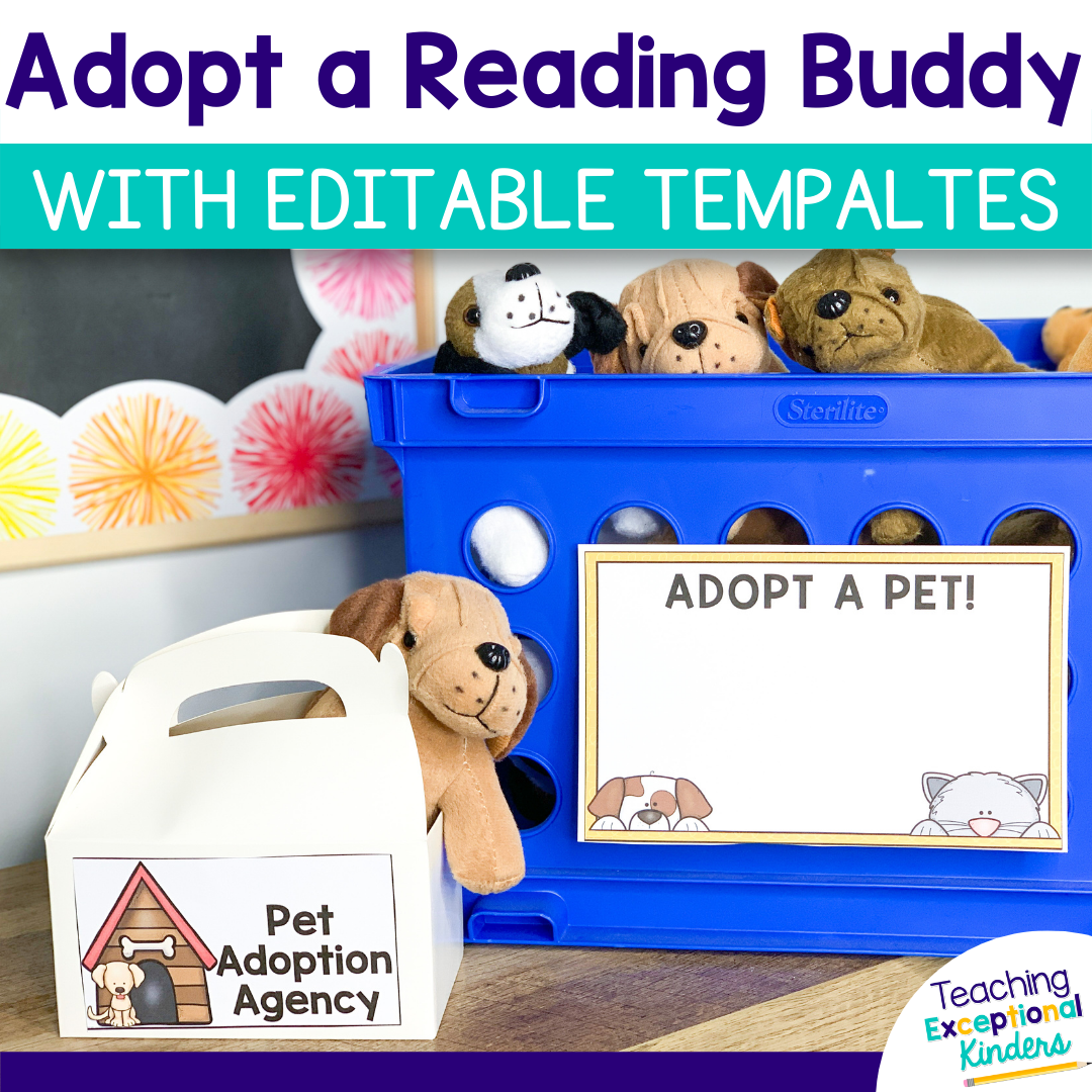 Adopt A Pet Reading Buddy Pretend