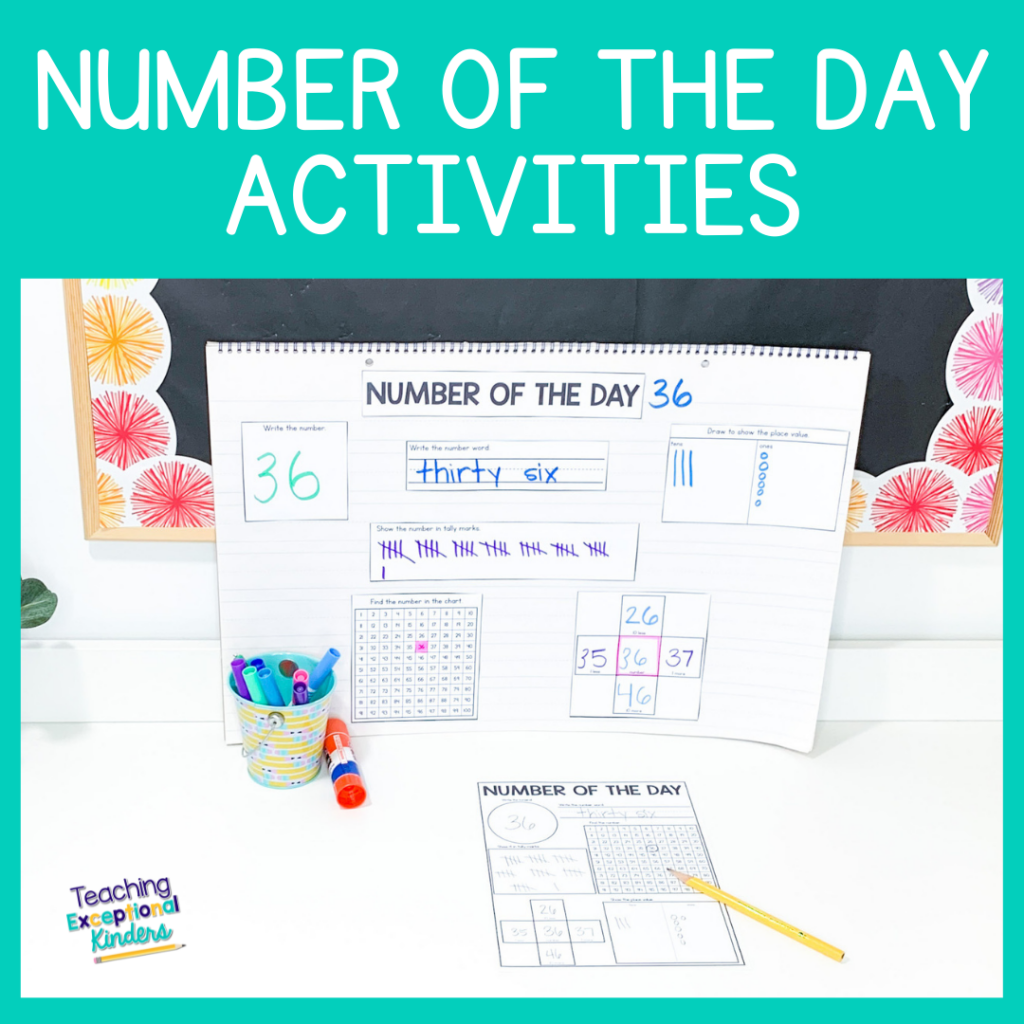 Number of the Day activities