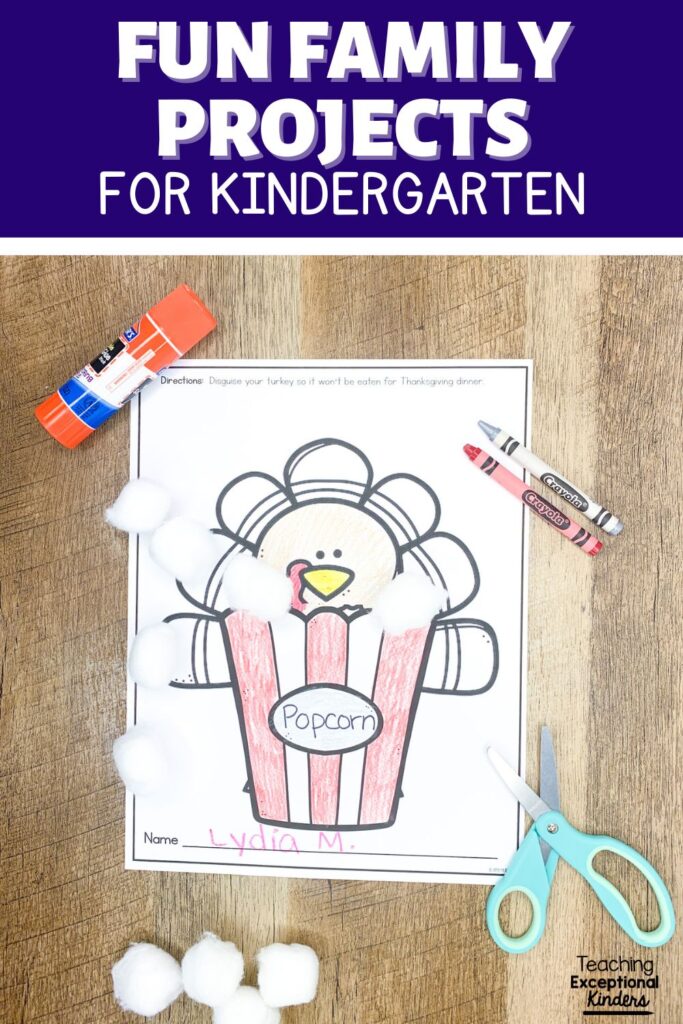 Fun Family Projects for Kindergarten
