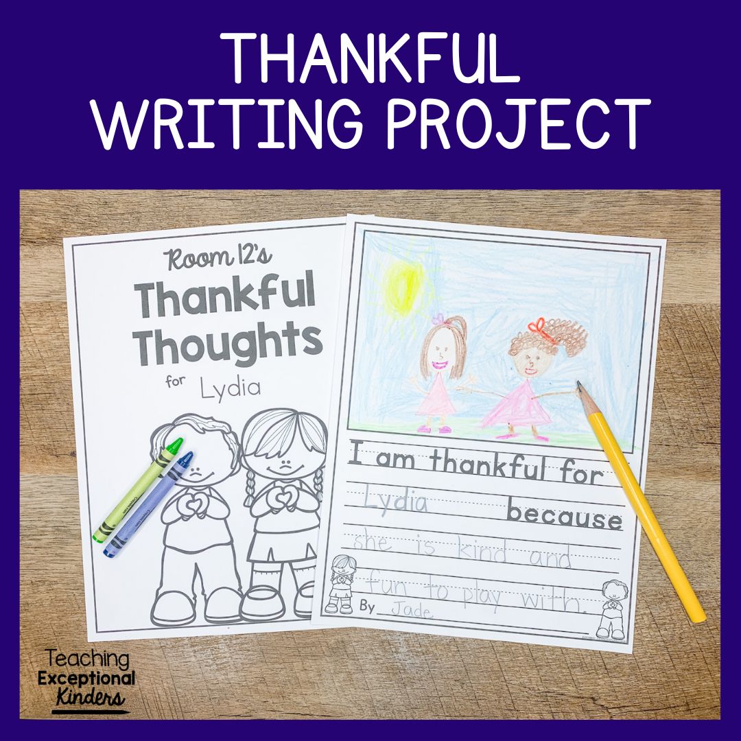 Thankful Writing Project