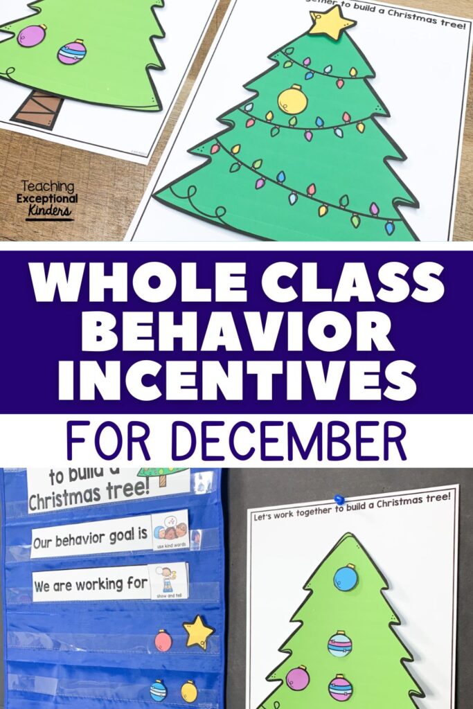 Whole Class Behavior Incentives for December