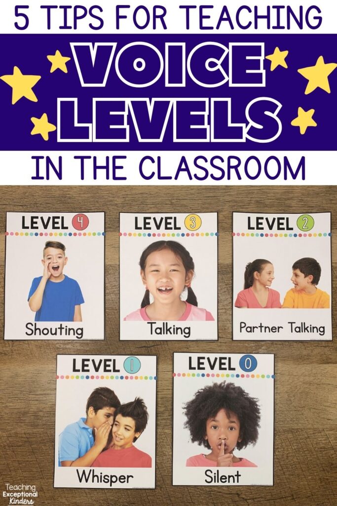 5 Tips for Teaching Voice Levels in the Classroom