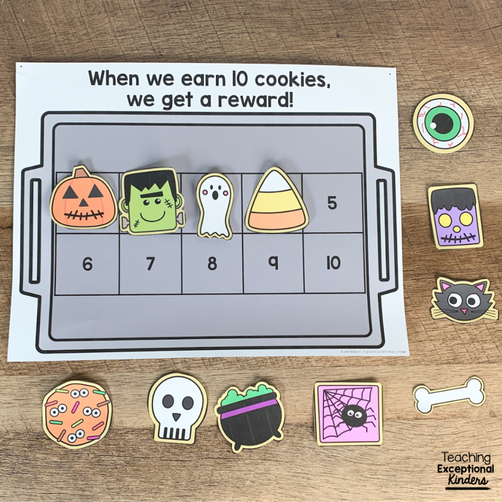 Halloween themed cookie sheet