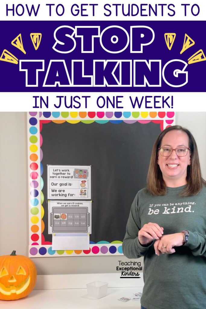 How to Get Students to Stop Talking in Just One Week!