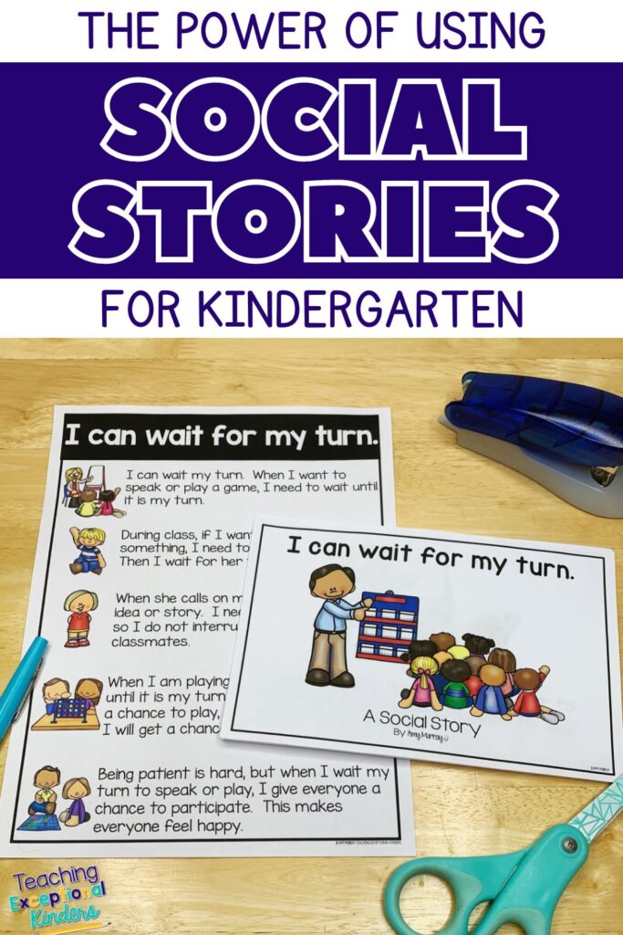 The Power of Using Social Stories for Kindergarten